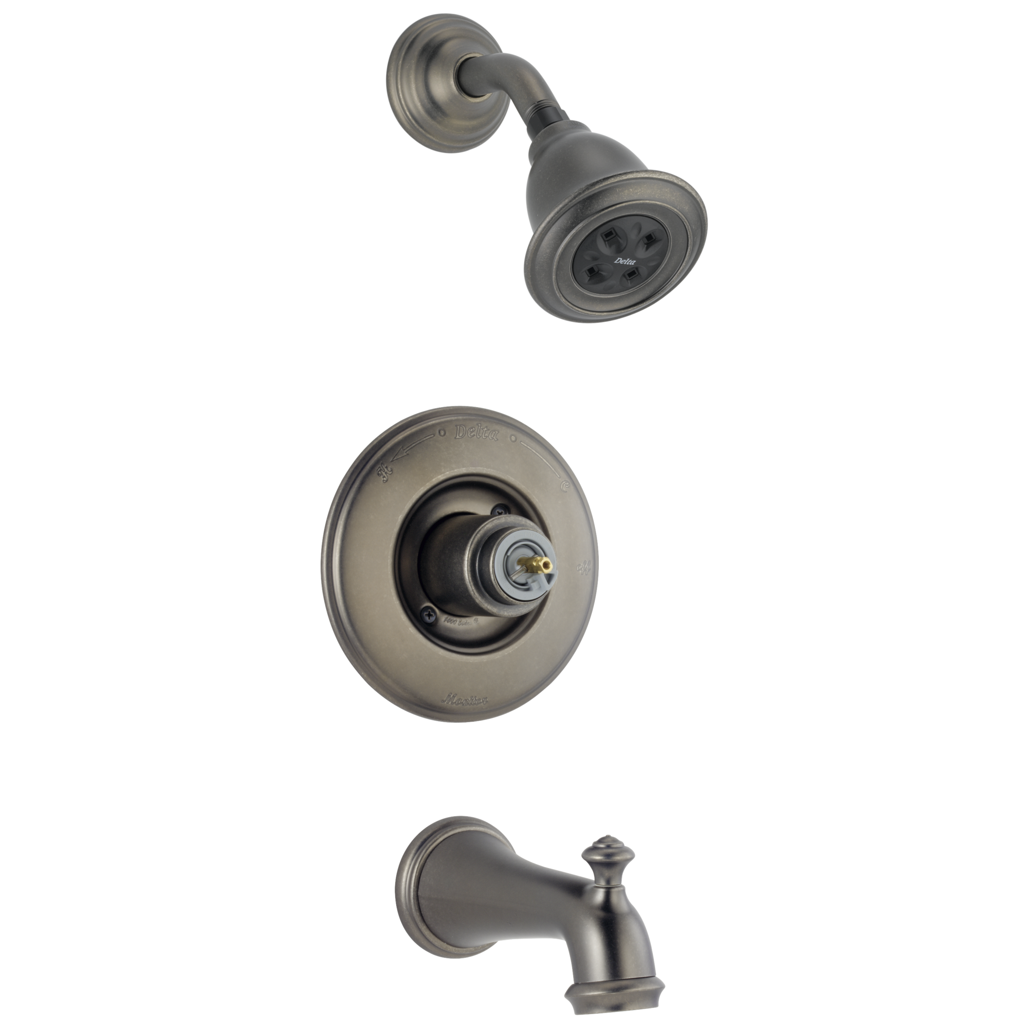 Обивка для душа Monitor® 14 серии H2Okinetic® - без ручки Delta Faucet VICTORIAN T14455-PTH2OLHP