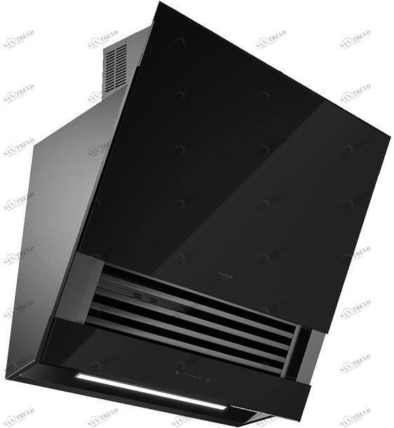 Fulgor Milano Настенная стеклянная вытяжка со встроенным освещением класс а + sun-id-1418677