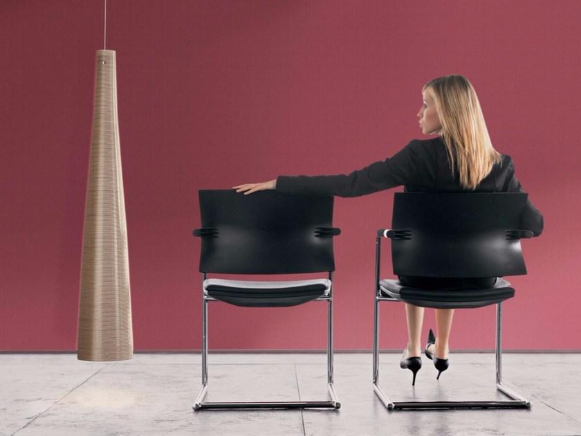 Luxy Консольный стул с обивкой из полипропилена и ткани Aire jr sun-id-1485021 - Вид №5