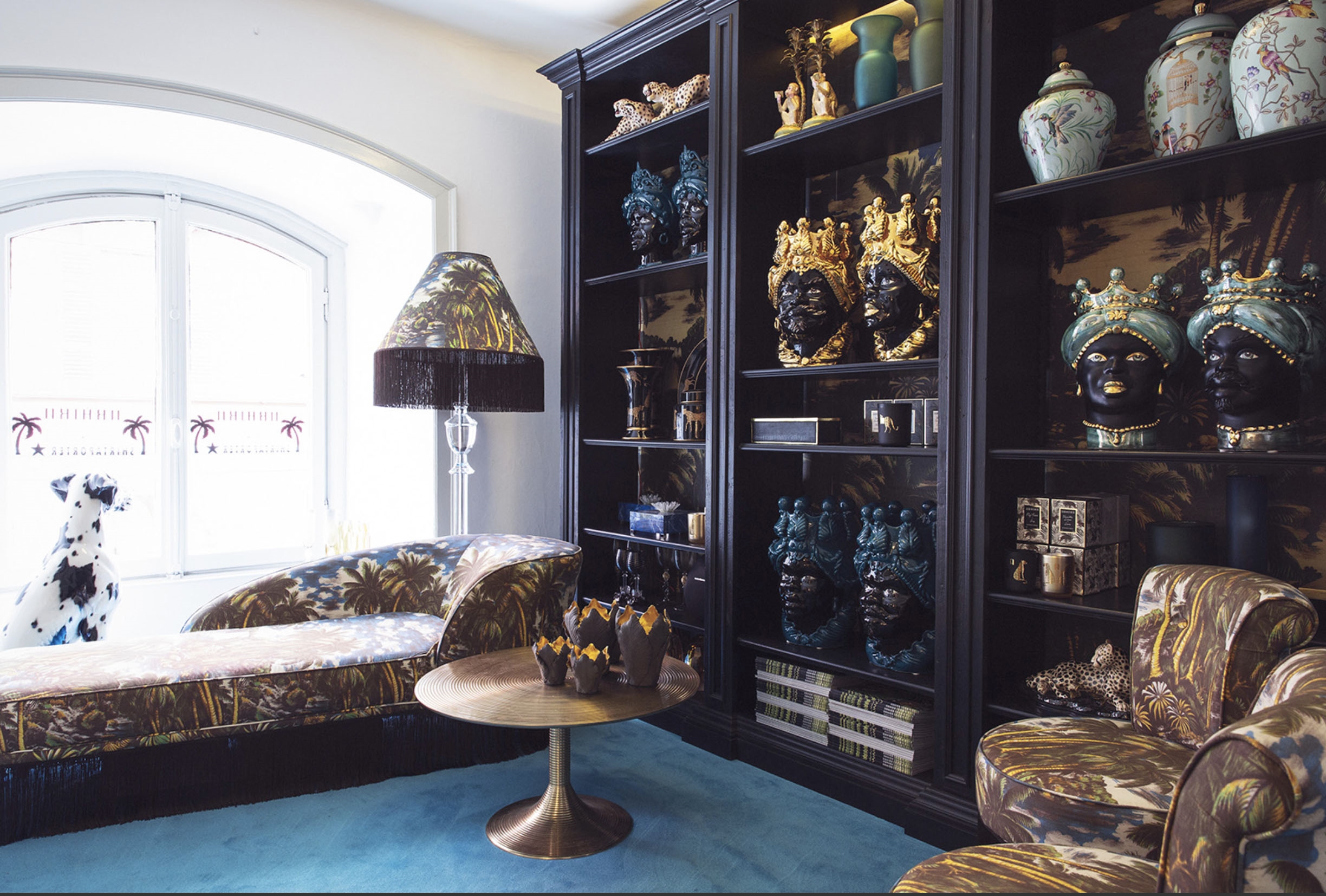 710169-76 ABHIKA ОБОИ WILD BROWN  - Вид №1