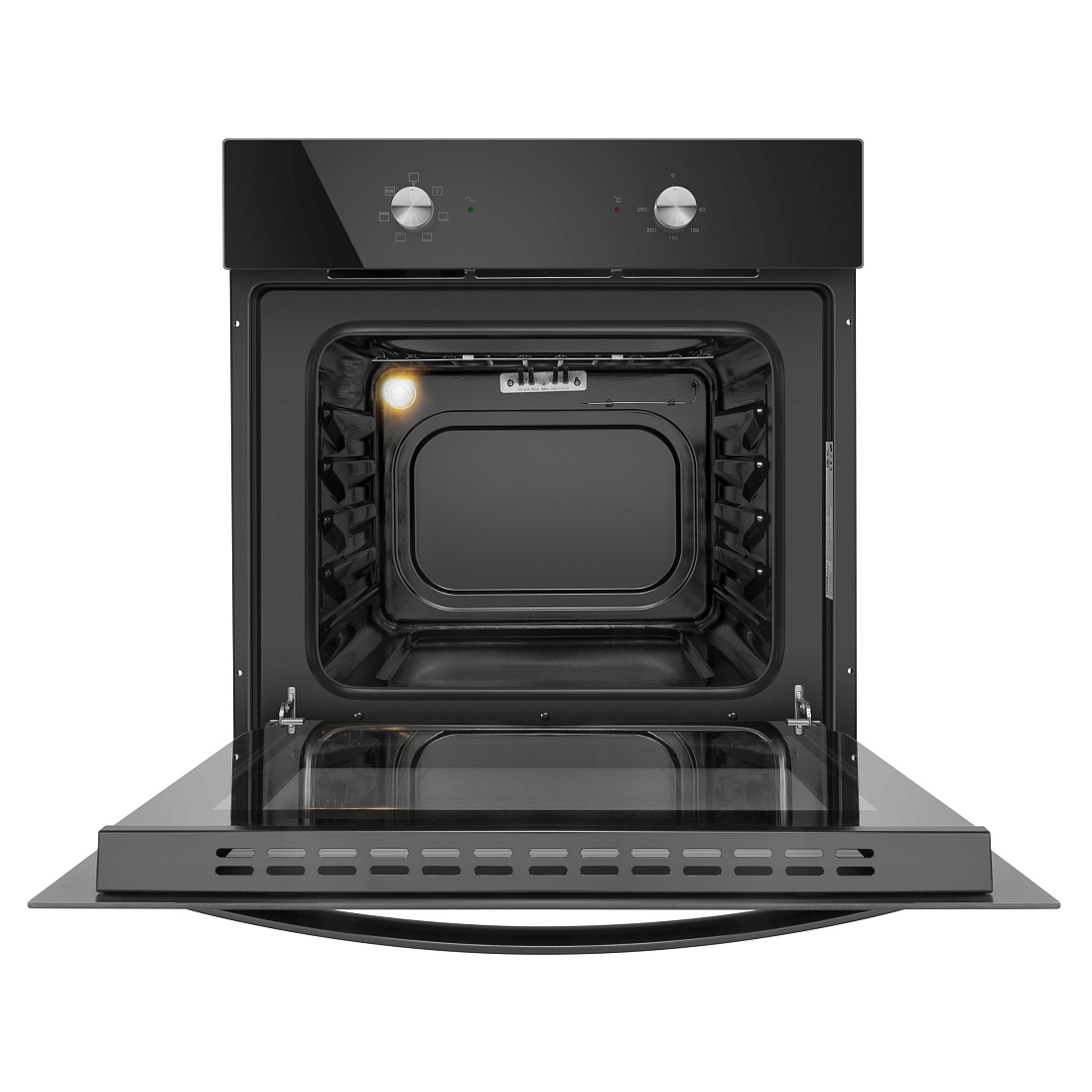 9904387 Электрический духовой шкаф HOMSair OES660BK01 черный STDN-0017929 - Вид №1
