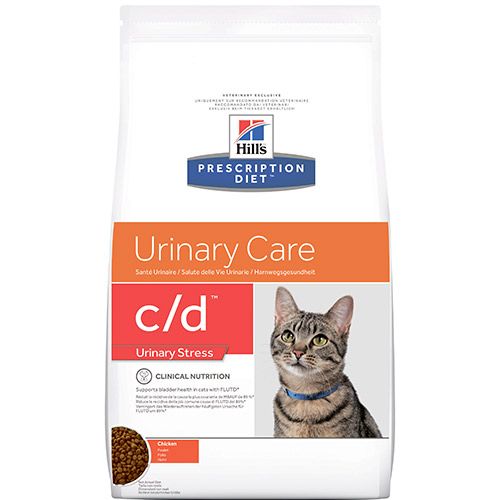 ПР0026751 Корм для кошек Hill"s Prescription Diet Feline C/D при цистите, курица сух. 1,5кг Hill's 