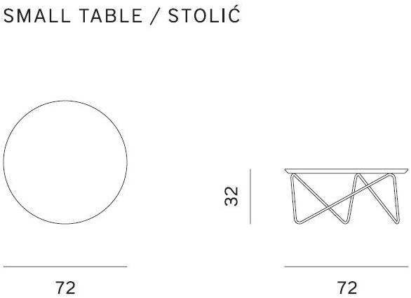 prostoria Лакированный журнальный столик Polygon sun-id-1493214 - Вид №3