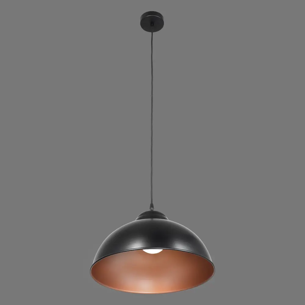 Подвесной светильник Eglo «Truro»-2» 1xE27x60 Вт, цвет чёрный/медный STLM-2184013 - Вид №2