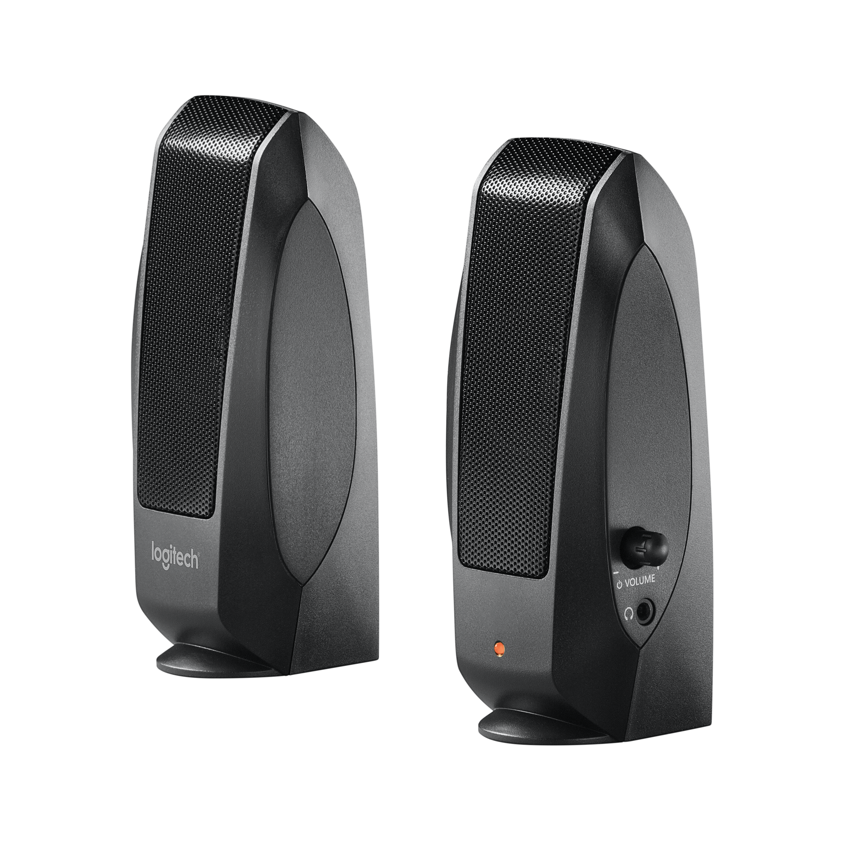 980-000010 Speaker system 2.0 s120,50-20000hz, black, oem Logitech Santreyd  - Вид №2