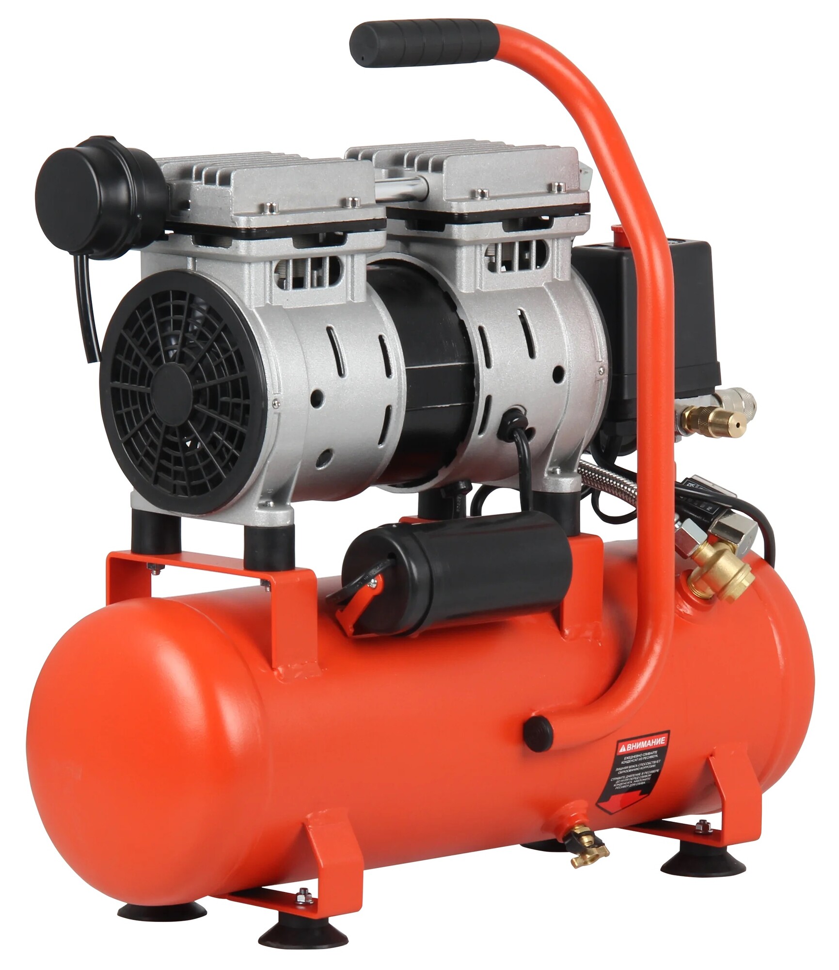 Компрессор поршневой безмасляный A-iPower AC110/10LF 9191226 STDN-0031489 - Вид №3