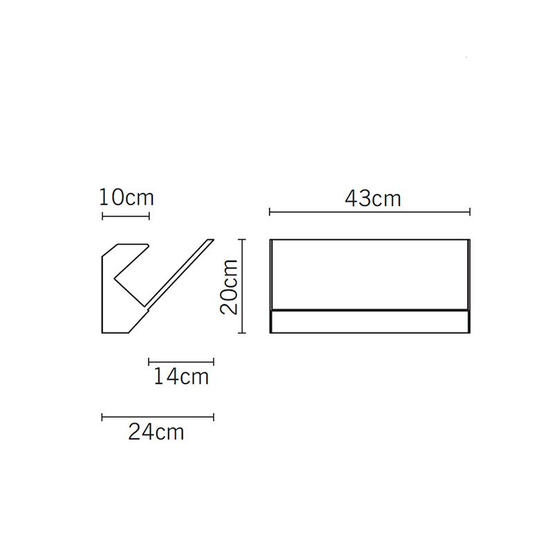 Светильник настенный белый Fabbian D91D0501 FABBIAN  00-3882581 Белый  - Вид №4