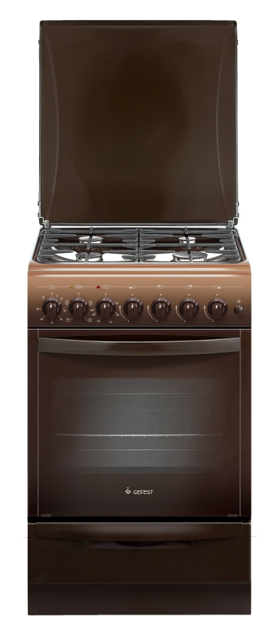 9915189 Комбинированная плита Gefest ПГЭ 5102-02 0301 коричневый STDN-0000990 - Вид №1
