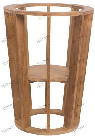 Il Giardino di Legno Круглая деревянная кашпо Remix Rmix0869