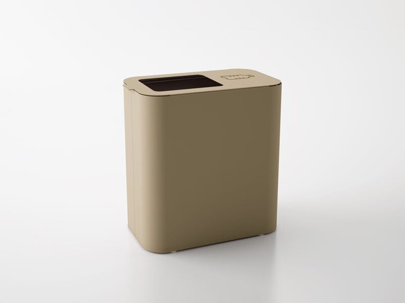 Оцинкованная стальная мусорная корзина для мусора Systemtronic ARCH-00073084