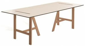 Capdell Прямоугольный деревянный стол Mesana