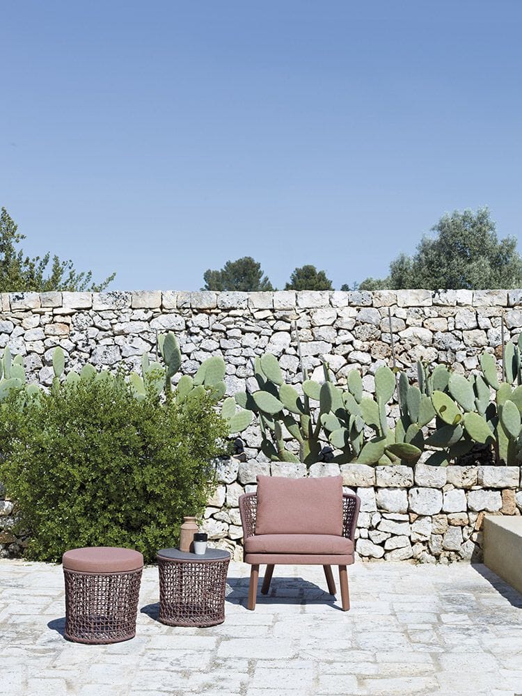 Круглый алюминиевый журнальный столик с порошковым покрытием Varaschin Эмма ARCH-00150622 - Вид №10