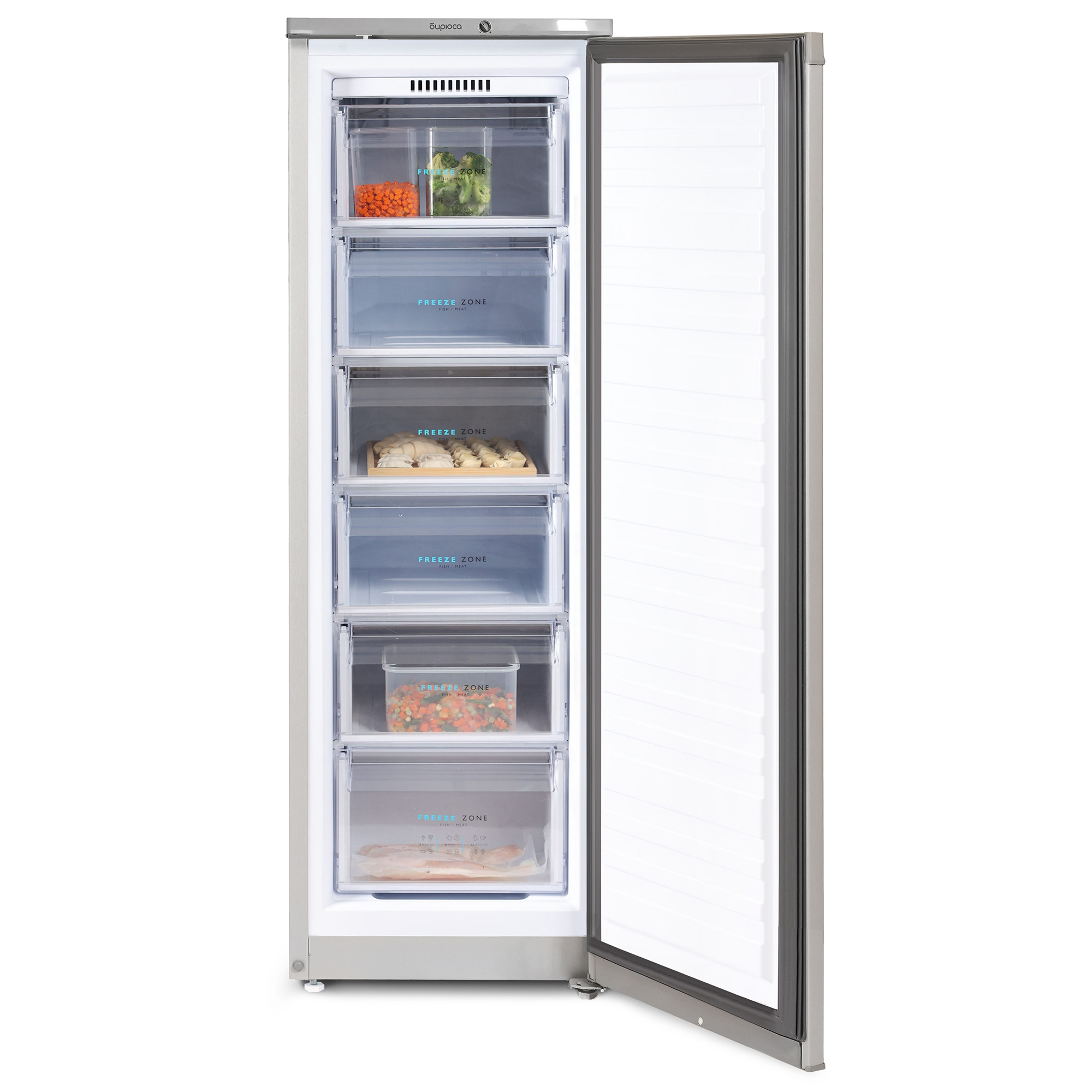 9283684 Морозильный шкаф  Бирюса M416 серебристый STDN-0151339 - Вид №4