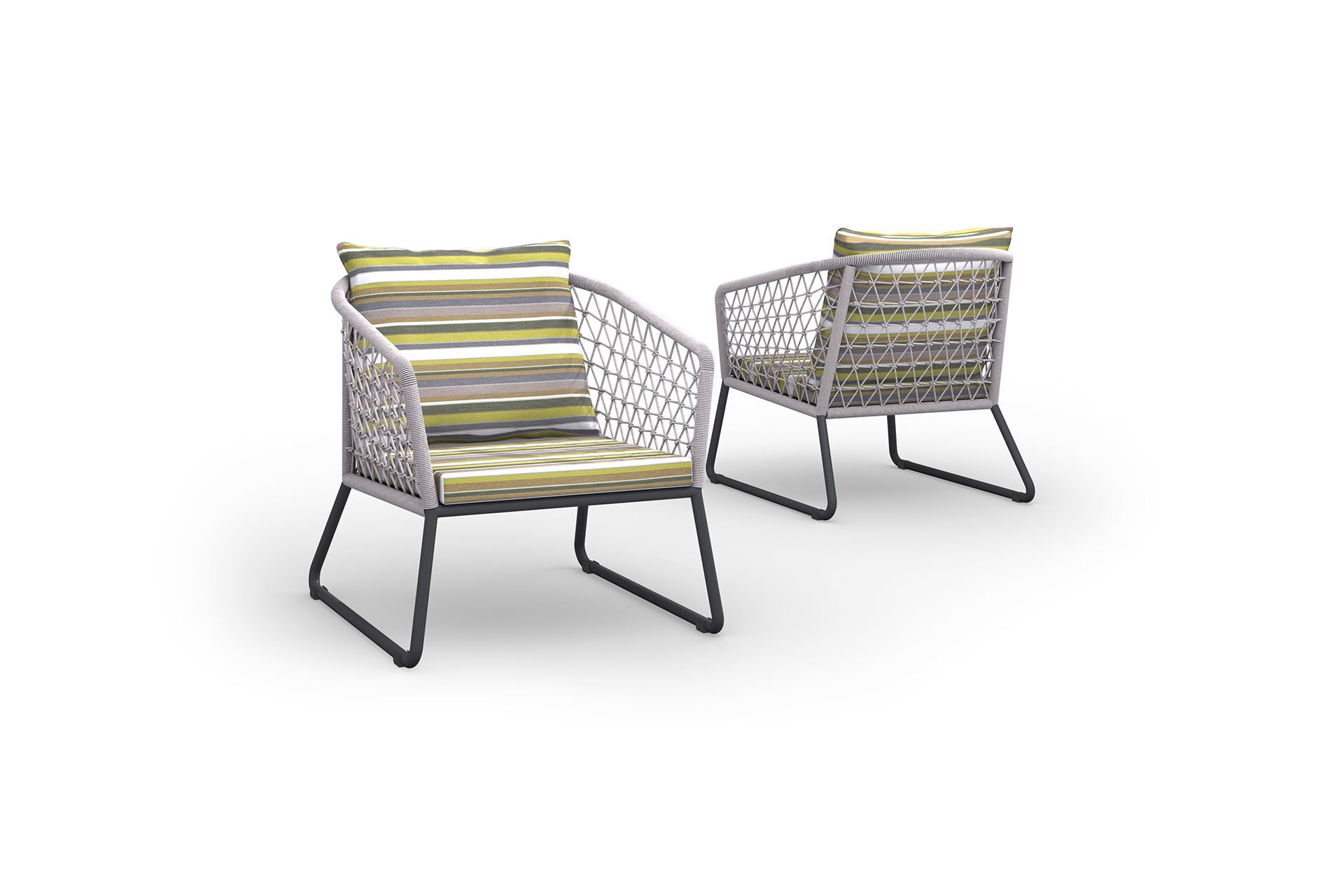 Ткань сад стул с подлокотниками MAMAGREEN Ohana ARCH-00134113 - Вид №5