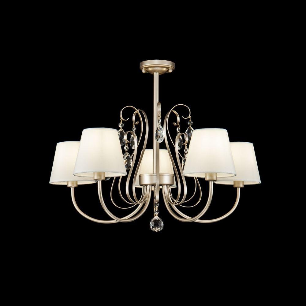 Потолочная люстра Freya Vanda FR2030CL-05G белая FREYA VANDA 220651 Белый  - Вид №1