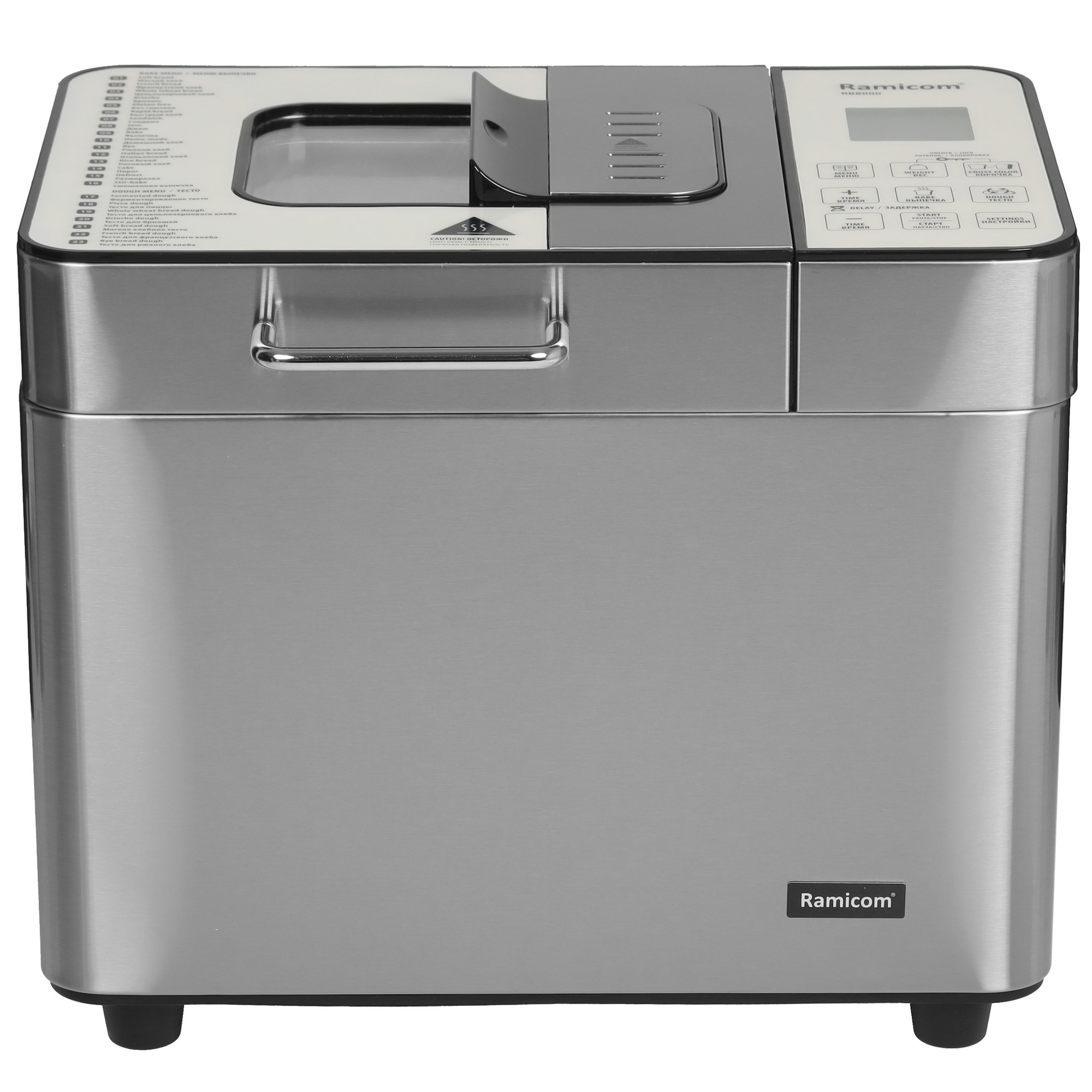 9074802 Хлебопечь Ramicom RB8000 серебристый STDN-0007287 - Вид №1