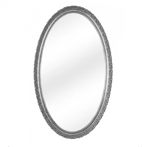 Зеркало MIGLIORE Complementi ML.COM-70.510.AG овальное h118*L70*P5 см, серебро