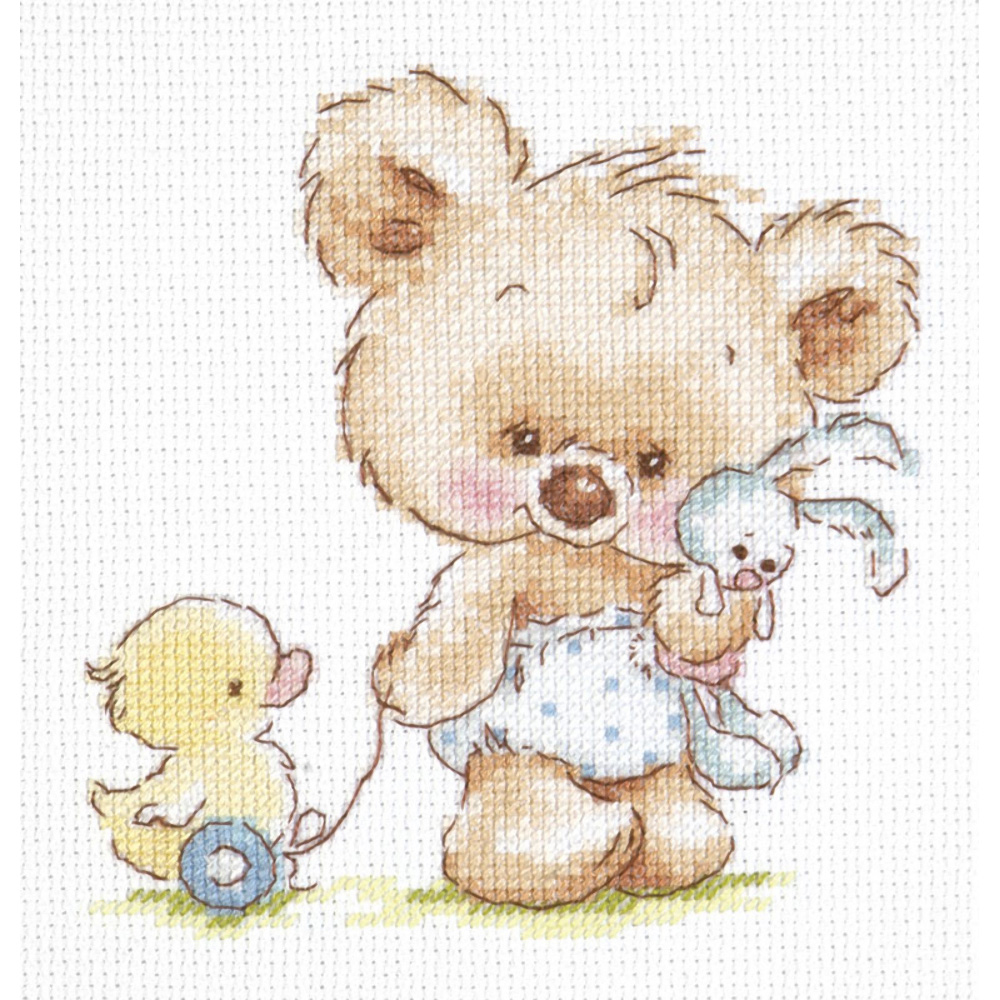 017-15 Это всё моё! Набор для вышивания Чудесная Игла 13 х 13 см Чудесная игла 