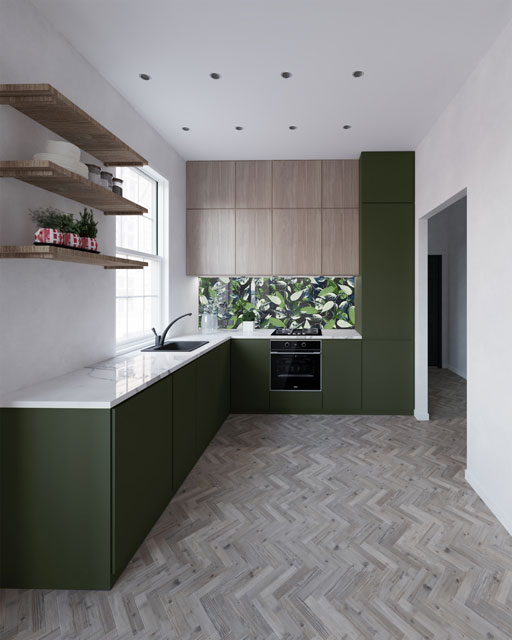 Стеновые панели - Клематис LIGRON LIST133 2210 - Вид №6