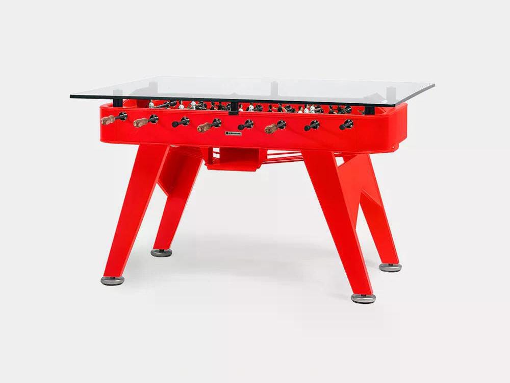 Прямоугольный обеденный стол из стали и стекла RS Barcelona RS2 DINING ARCH-00017042 - Вид №8