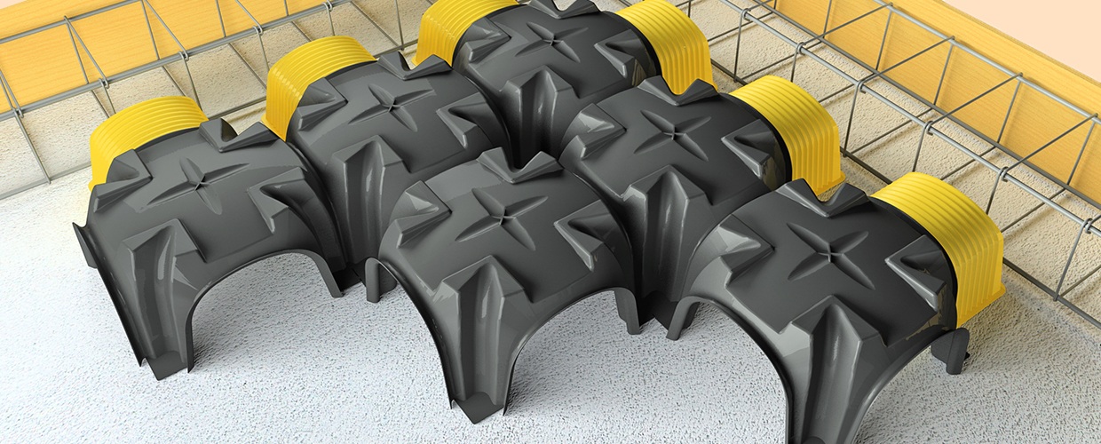 Modulo Опалубка для легких конструкционных заполнений и вентилируемых фундаментов и плит Geoplast  - Вид №3