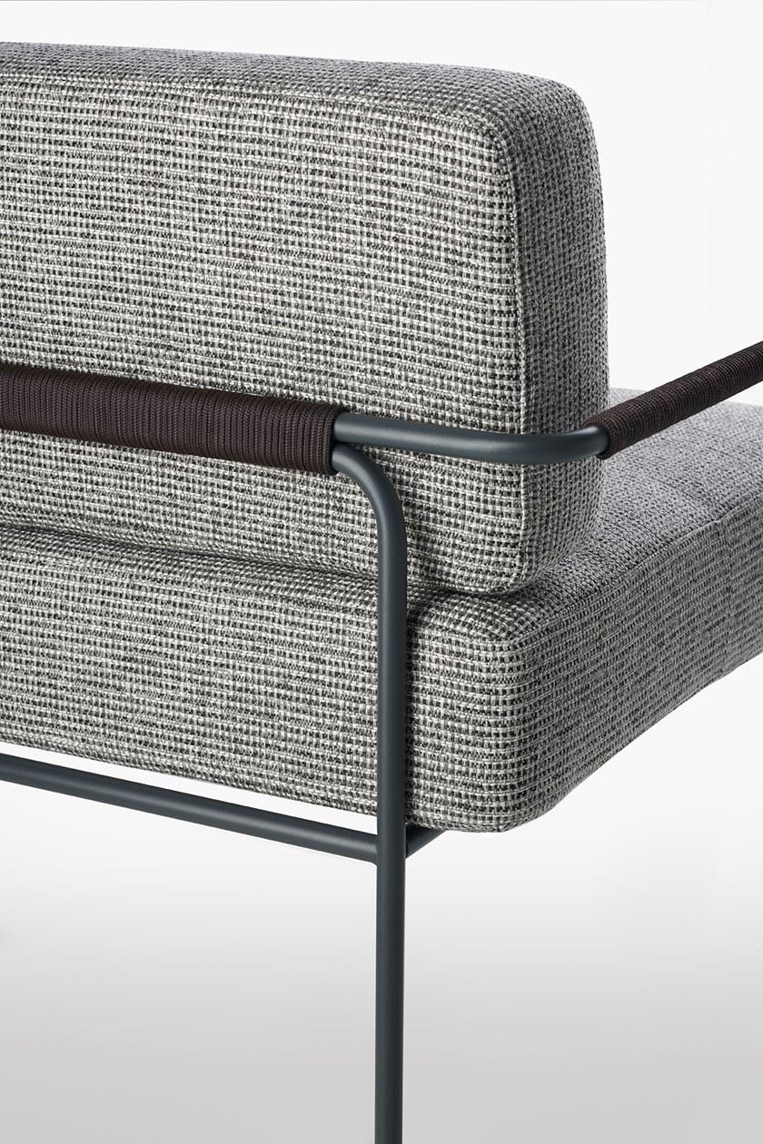Potocco Садовое кресло с подлокотниками, обитое тканью June 921/pl - Вид №2