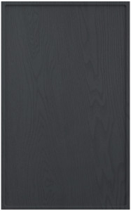 Фасады для кухни Модерн Фрезеровка «Алабама» Ясень графит атласный №524