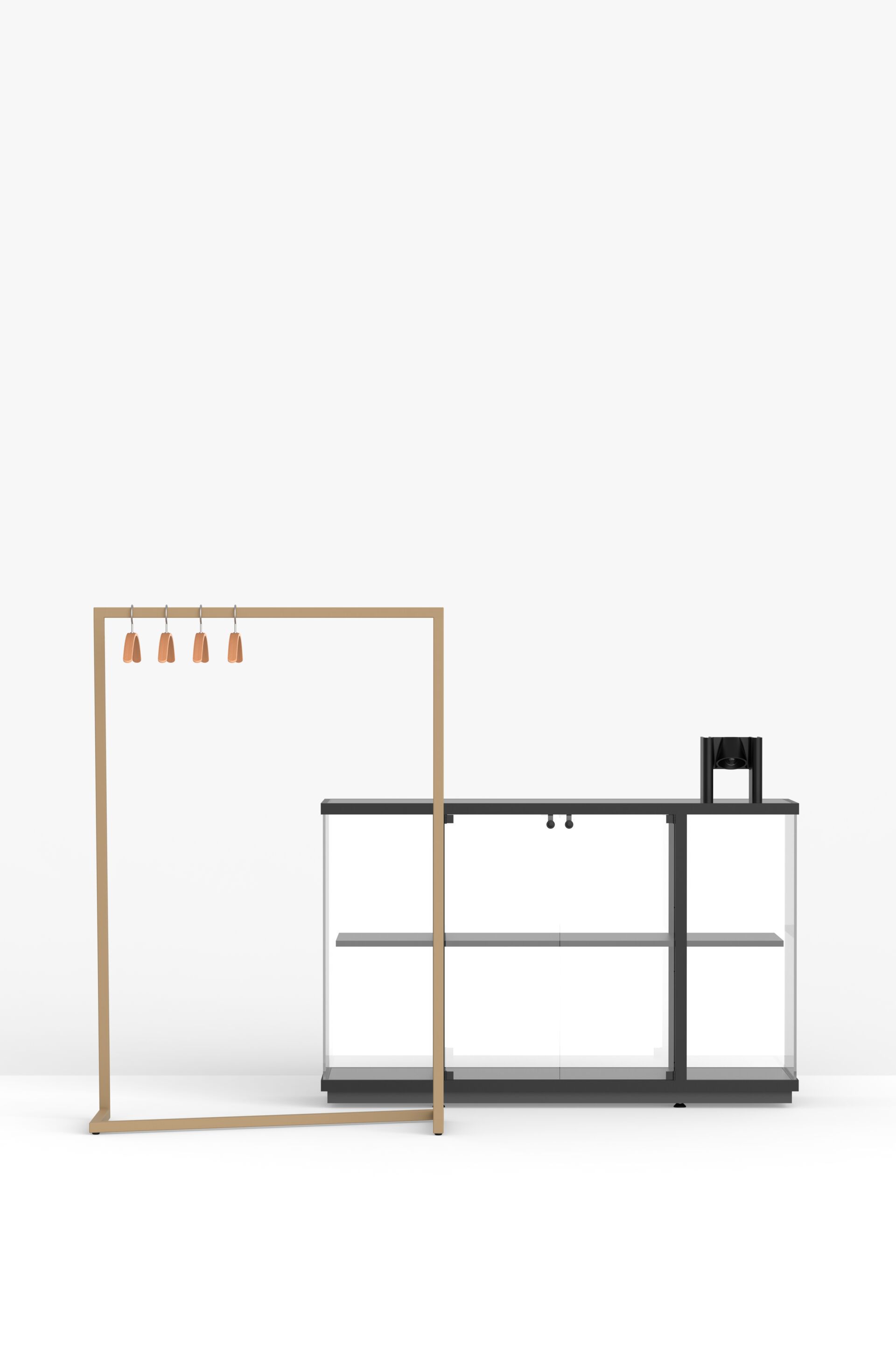 Витрина из алюминия и стекла со встроенным освещением FUNCTIONALS STOLP ARCH-00144309 - Вид №11