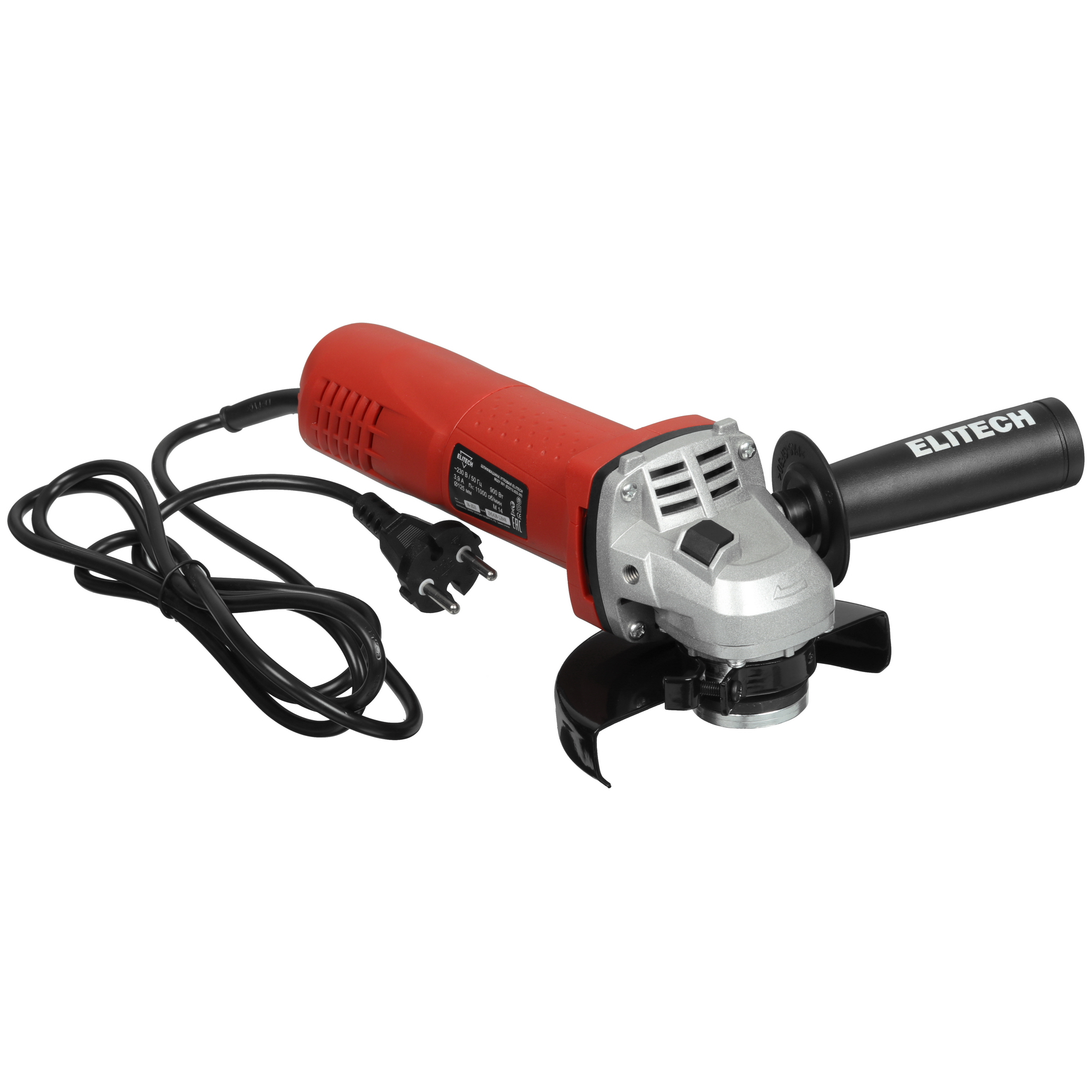 Углошлифовальная машина (УШМ) Elitech ДМ МШУ 091 9033366 STDN-0036035 - Вид №6