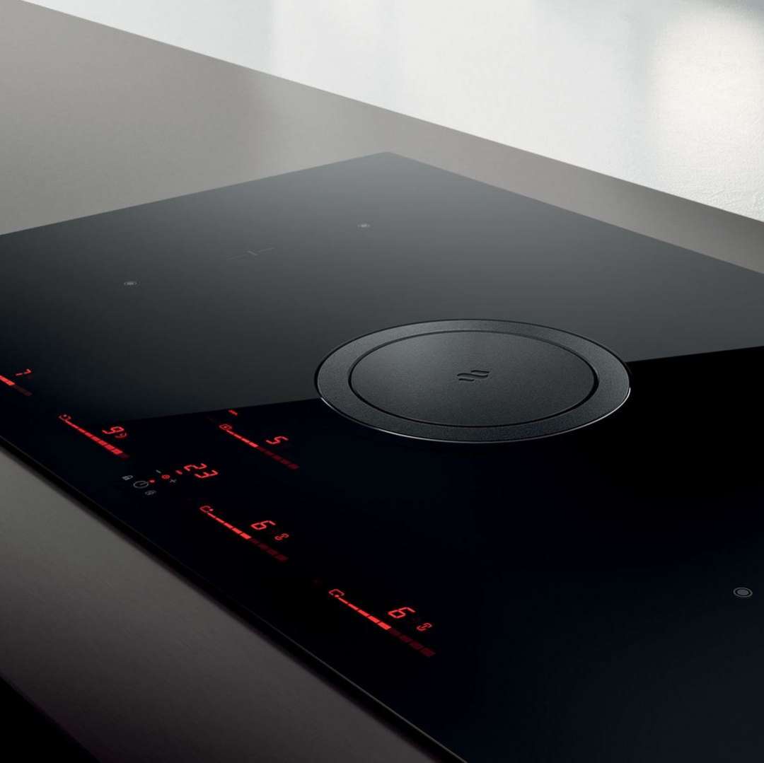 NIKOLATESLA SWITCH BL/A/83-PRF0146212A Индукционные варочные панели / индукционная, с вытяжкой, 1200 м3/ч, черная Elica  - Вид №6