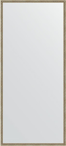 BY 0771 Зеркало в багетной раме - витая латунь 26 mm EVOFORM Definite