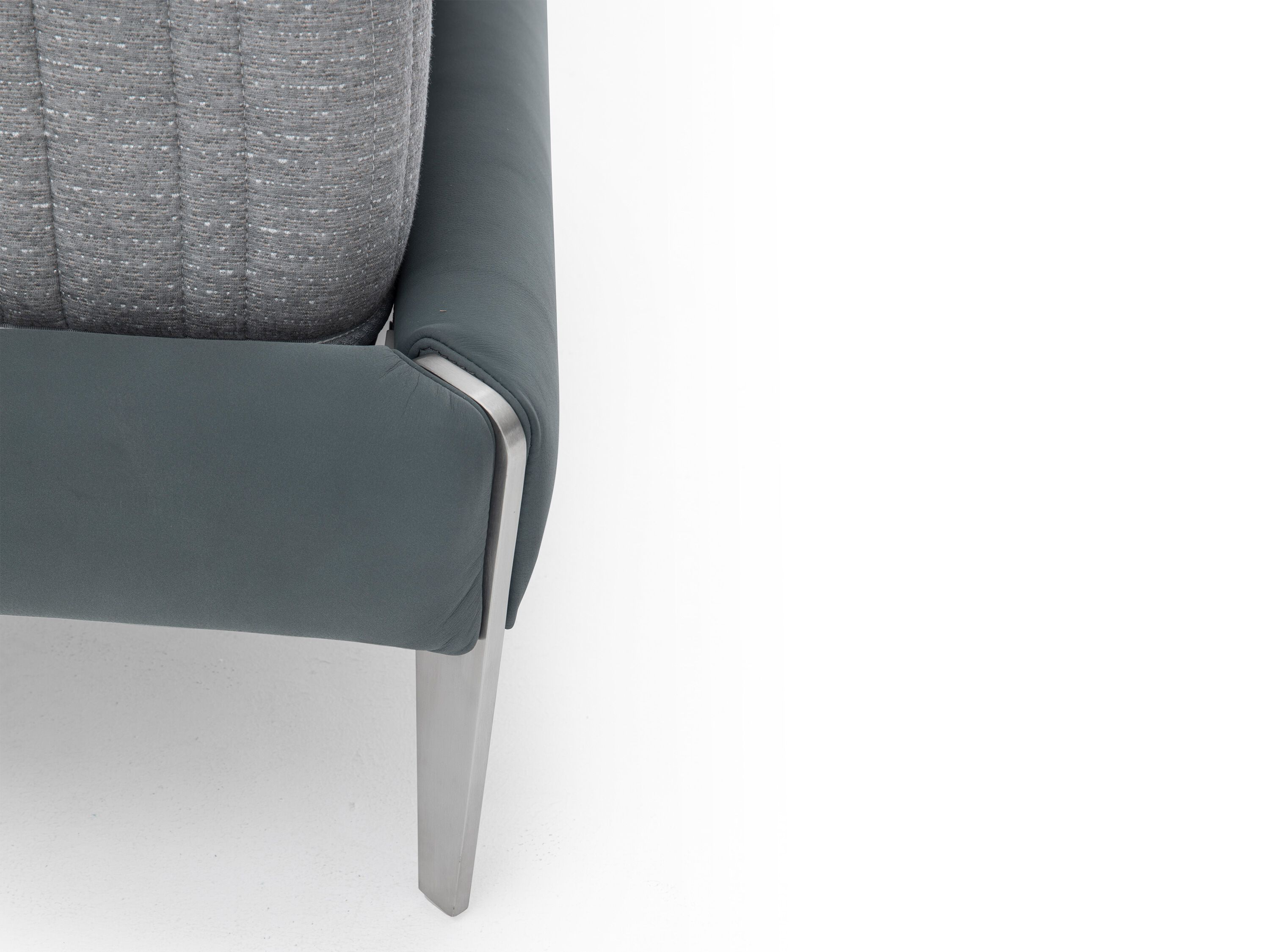 Кожаная двуспальная мягкая кровать CAMPO DE' FIORI COZ161 ARCH-00080320 - Вид №5