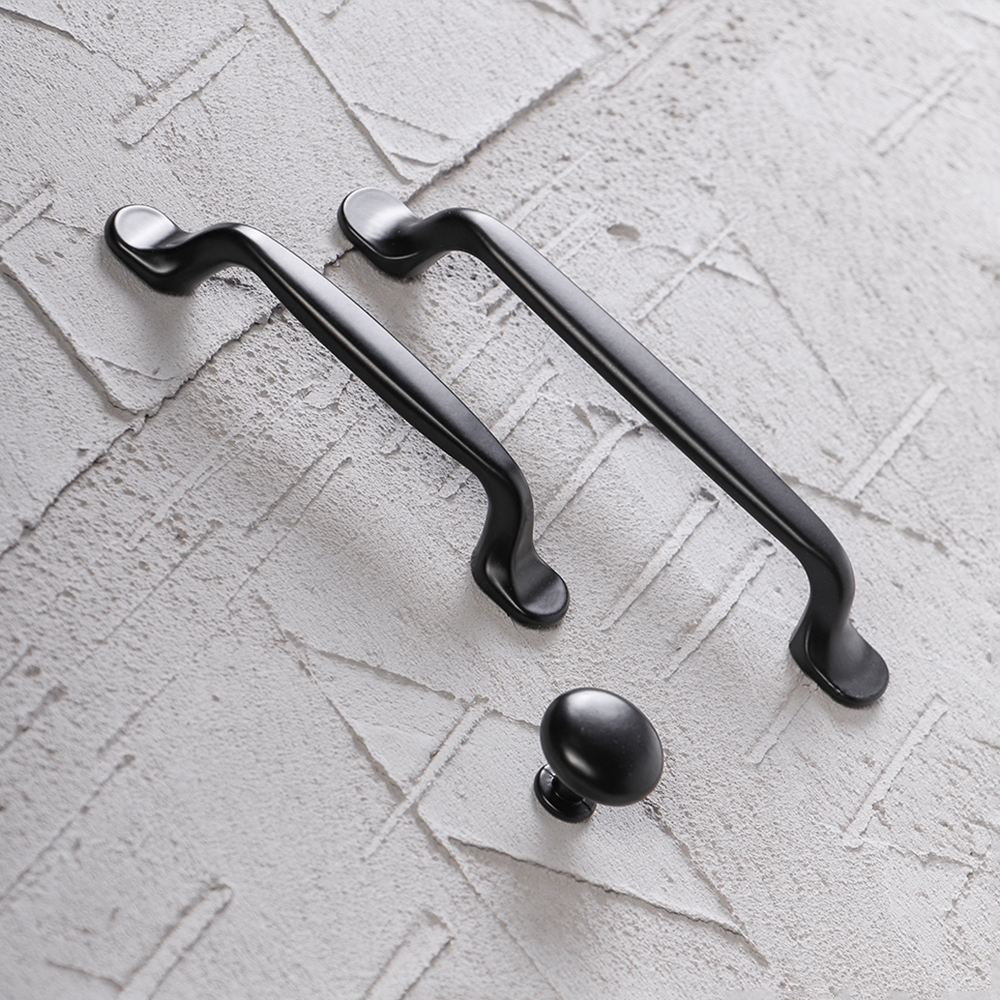 Мебельная ручка  Скоба, 96 мм, черный LJPS0168 Public Steel Россия  - Вид №3