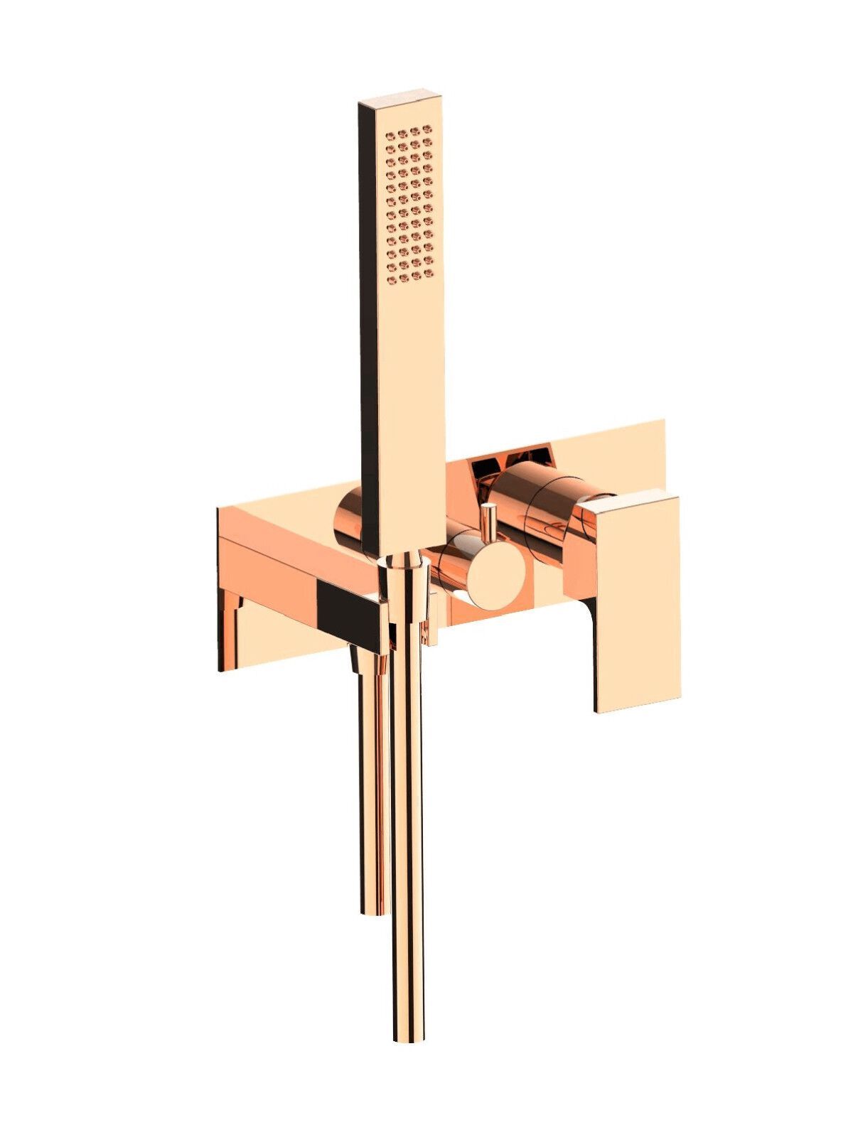 Однорычажный смеситель для душа с 3 отверстиями и ручным душем Rubinetterie Frattini отдельная эстетика ARCH-00076565 - Вид №18