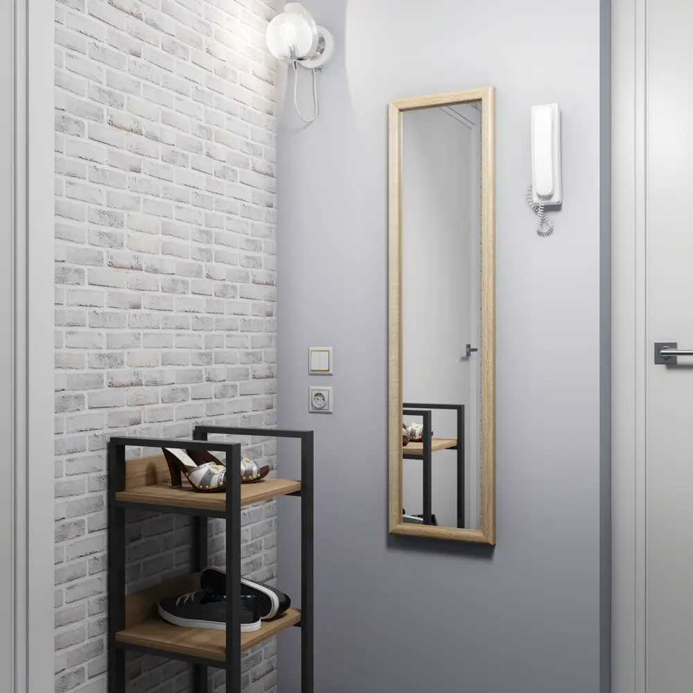 Зеркало декоративное Ретта 120x30 см цвет дуб сонома 86612378 STLM-2195190 КОНТИНЕНТ  - Вид №6