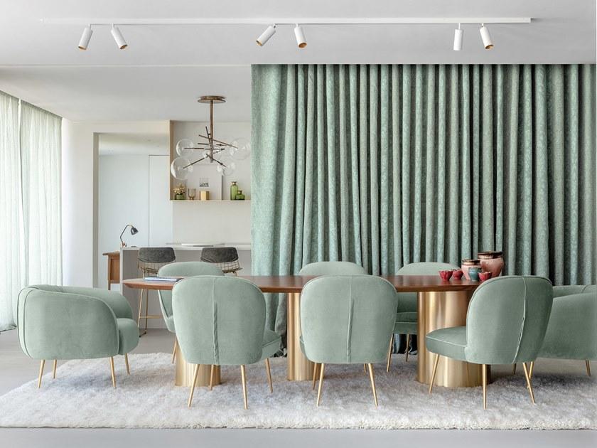 FR-One Жаккардовая ткань из негорючего материала Oblix sun-id-1400483 - Вид №6