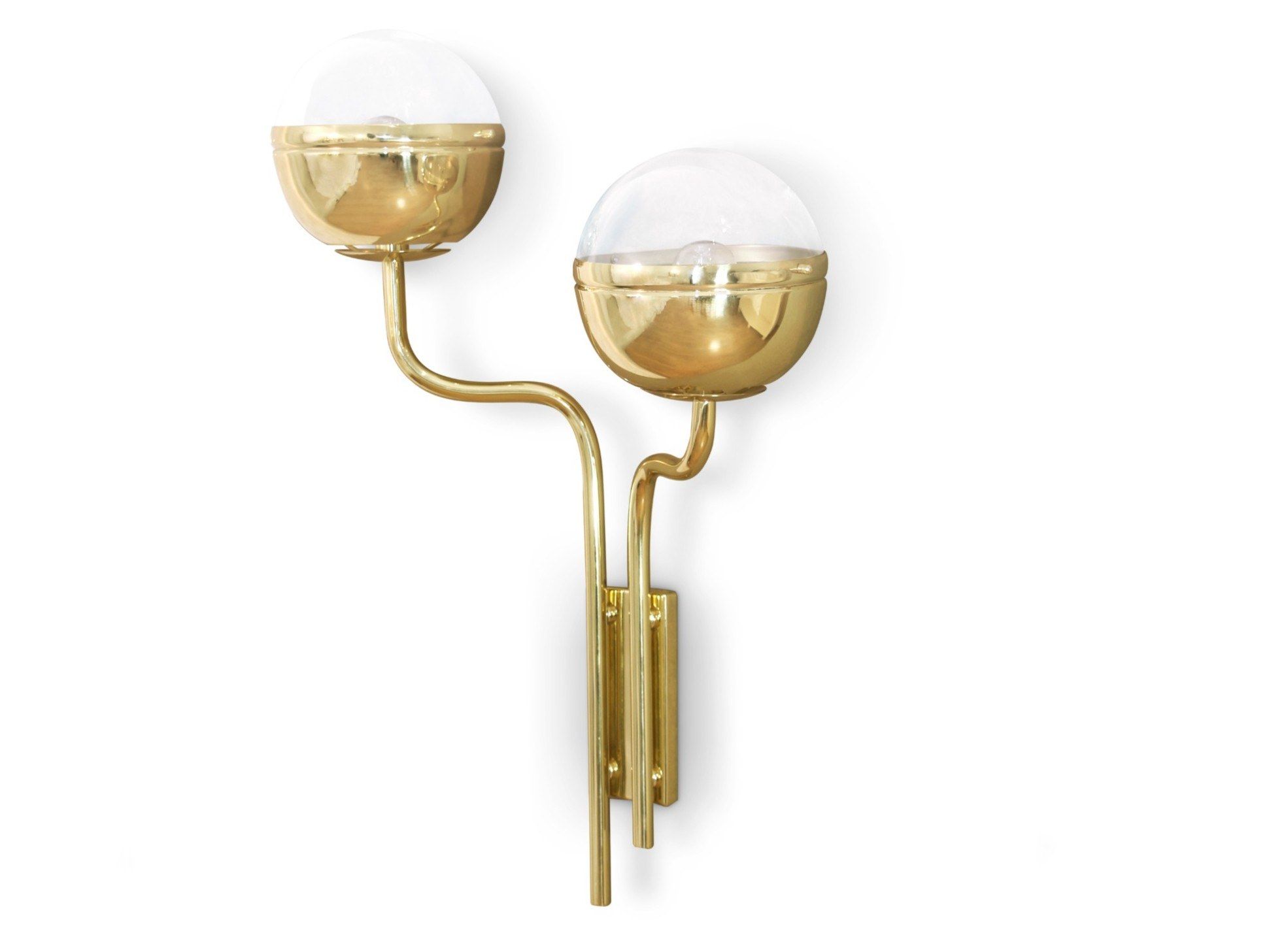 Латунный настенный светильник Brabbu Niku ARCH-00085554 - Вид №1