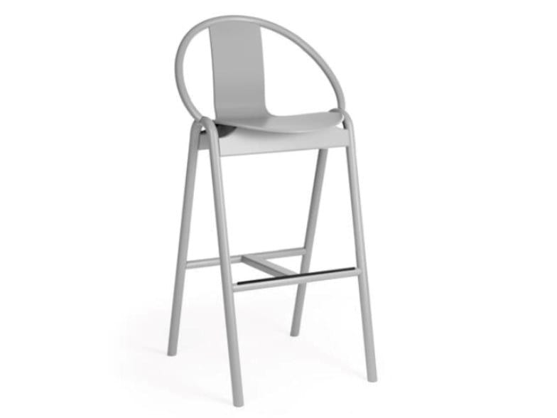 Высокий деревянный стул со спинкой TON AGAIN ARCH-00060401 - Вид №29