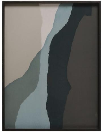 Ethnicraft Прямоугольный поднос из дерева и стекла Wabi sabi 20464 - Вид №1