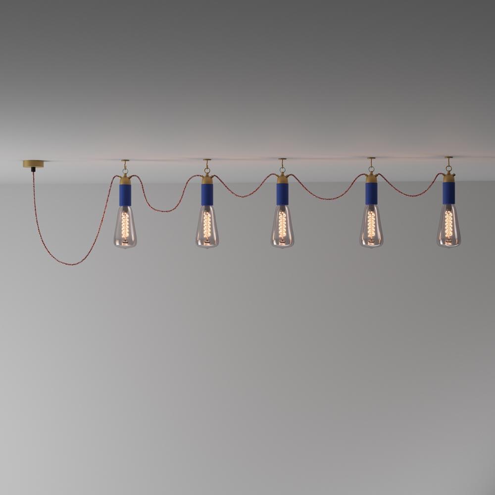 Потолочная люстра MW-Light Фьюжн 392017405 MW-LIGHT ФЬЮЖН 184538 Бронза  - Вид №1