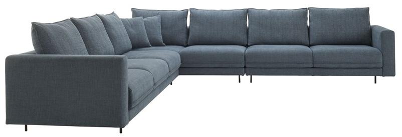 Ligne Roset Угловой диван со съемным чехлом из ткани sun-id-1498912 - Вид №1