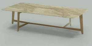 Borzalino Прямоугольный мраморный журнальный столик для гостиной B series