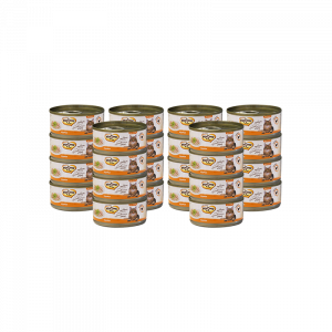 ПР0030891*24 Корм для кошек Курица в нежном желе конс. 70г (упаковка - 24 шт) МНЯМС