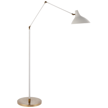 LAAR0460 Торшер белого цвета ijlbrown 