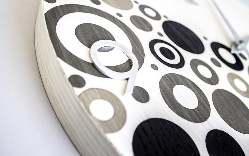 LIGNIS® Настенные часы из инкрустированного дерева Dolcevita brio 10.016 / 10.094 - Вид №2