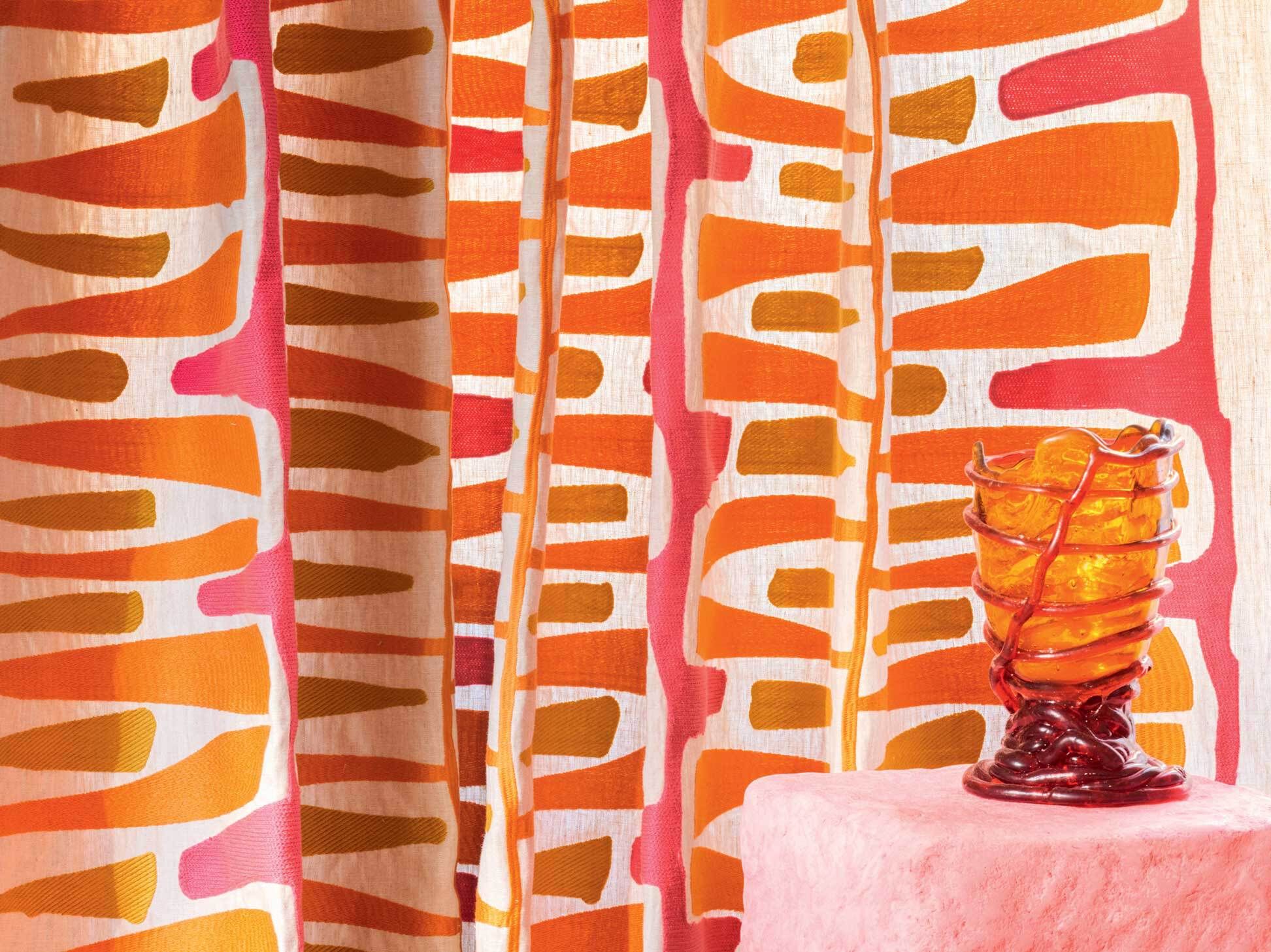 Льняная ткань для штор Élitis MORRISON ARCH-00063116