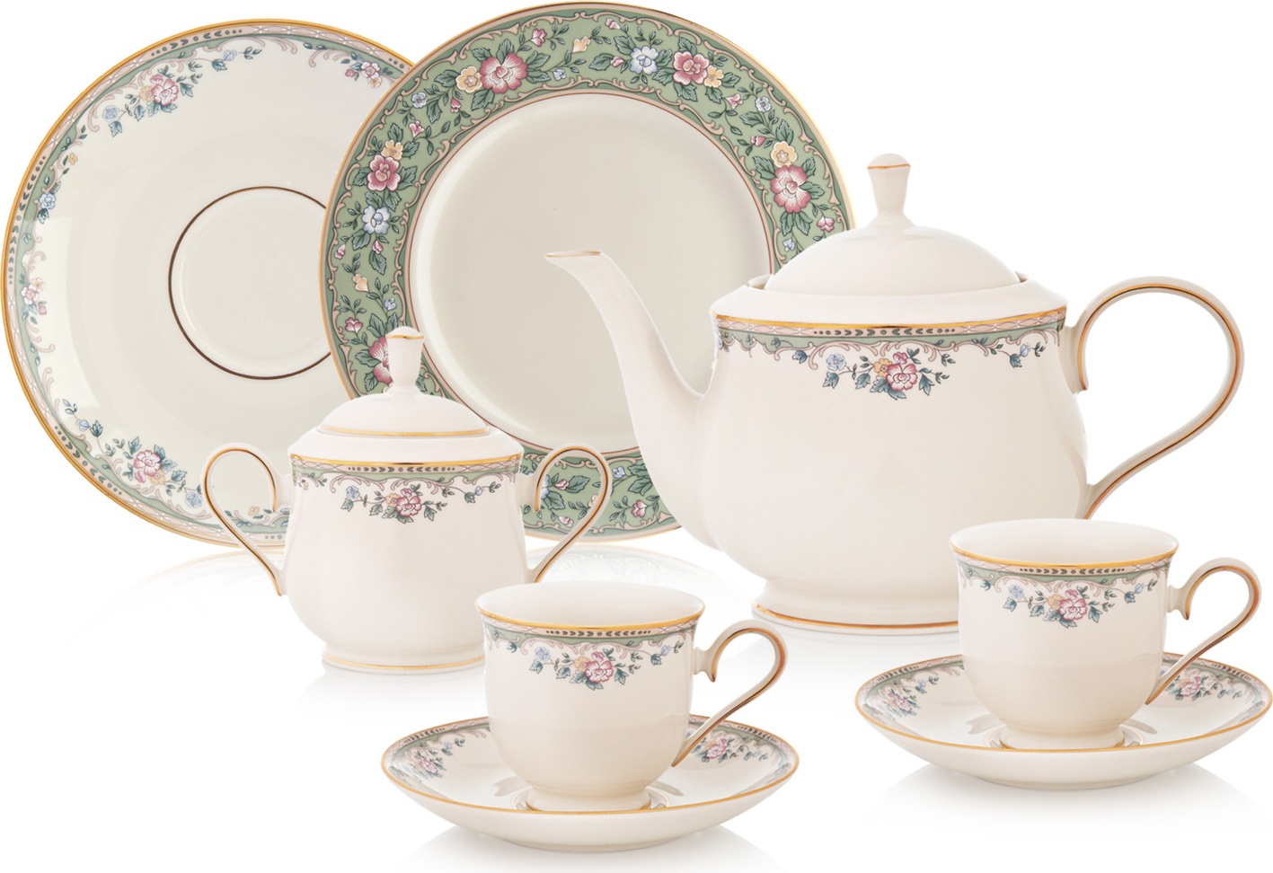 10633695 Lenox Сервиз чайный Lenox "Весенняя аллея" 4/15 Фарфор 