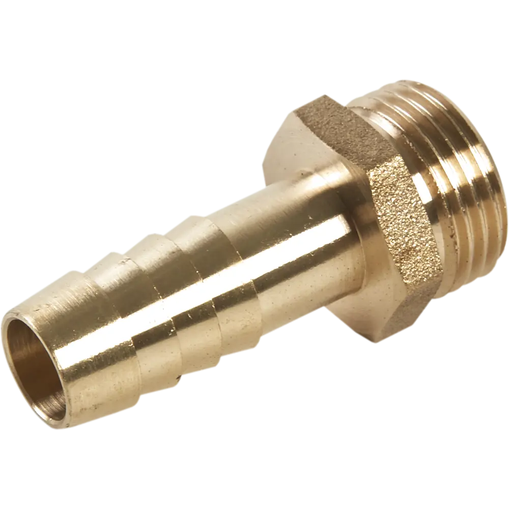 Штуцер для шланга BOUTTE 3/8"×10 мм с наружной резьбой 11677092 STLM-0001383