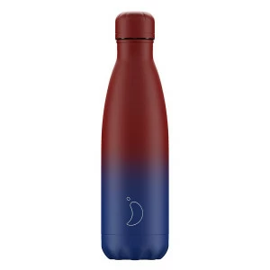 Термос 500 мл красно-синий Gradient Matte CHILLY'S BOTTLES ДИЗАЙНЕРСКИЕ 00-3947983 Красный;синий