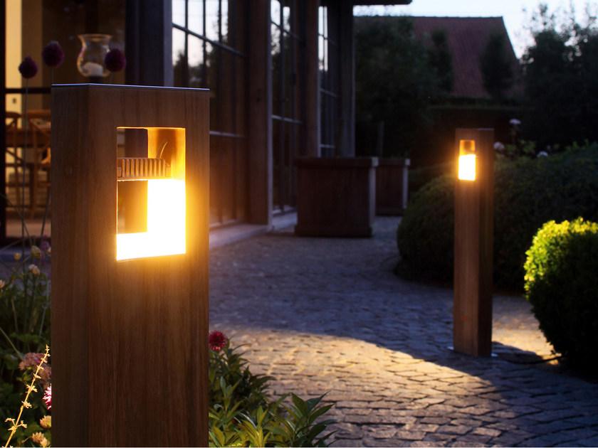 Royal Botania Световой столбик из тика Log sun-id-1505172 - Вид №1